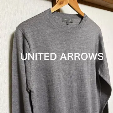 [ 미사용 ] UNITED ARROWS 울아크릴 크루넥 니트
