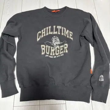 클리프 메이어 CHILLTIME BURGER 크루넥 맨투맨 L