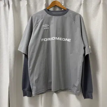 umbro FORSOMEONE 레이어드 롱 T셔츠