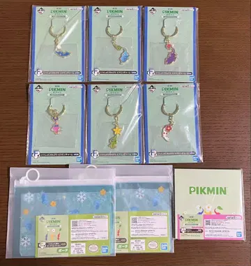 피크민 제일복권 묶음 판매 참 파우치 문구류