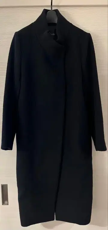 ROSSO 블랙 롱 코트