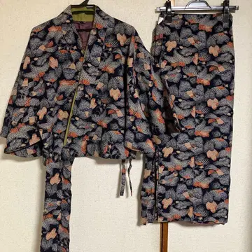 세탁 가능한 2부식 기모노