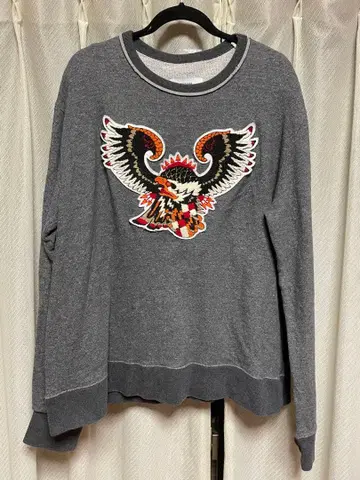 FACETASM 이글 자수 맨투맨 트레이닝복