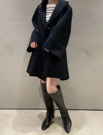 SNIDEL 리버 플레어 코트