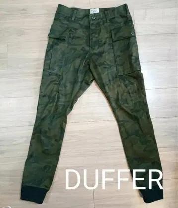DUFFER 밀리터리 팬츠