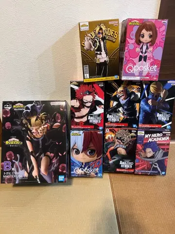 나의 히어로 아카데미아 Qposket 피규어 세트