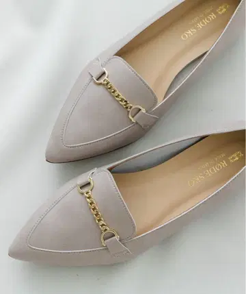 RODE SKO [ MADE IN JAPAN ] 프티 체인 플랫슈즈