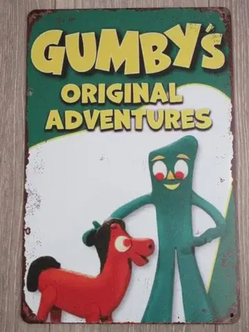 갬비 메탈 사인 주석 간판 46-39