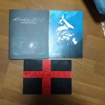 EVANGELION 팜플렛 신세기 에반게리온 바인더