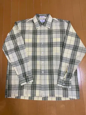 70s USA 빈티지 Donegal 체크 무늬 박스 셔츠