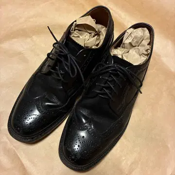 REGAL 리갈 윙팁 블랙 천연 가죽 2587 풀브로그