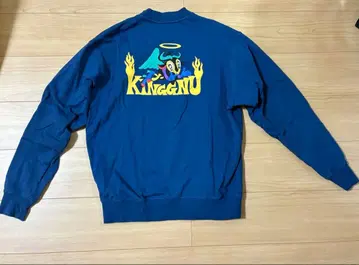King Gnu 맨투맨 M 사이즈 파랑 블루
