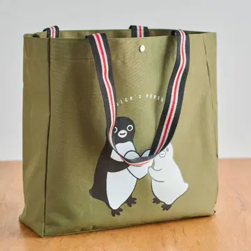 오렌지 페이지 Suica 펭귄의 넉넉한 숄더백