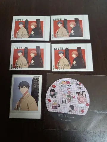 기븐전 ENCORE 구매 혜택 파샤코레 5점, 카페 코스터 1점 총 6점