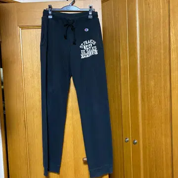 Champion 스웨트 팬츠 Medium 블랙