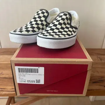 VANS 체커 슬립온 24.0 US 기획