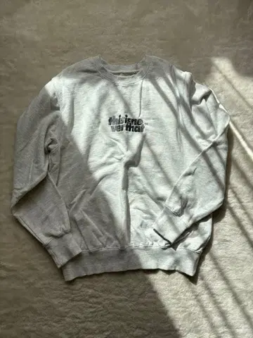 새상품 thisisneverthat 맨투맨