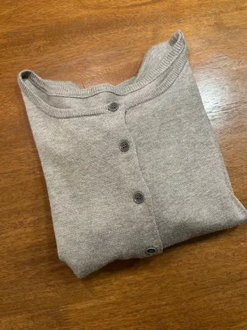 퓨어세신 미사용 가디건