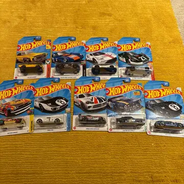 핫휠 미니카 세트 9대 묶음 판매 US 카드 미국차 세트