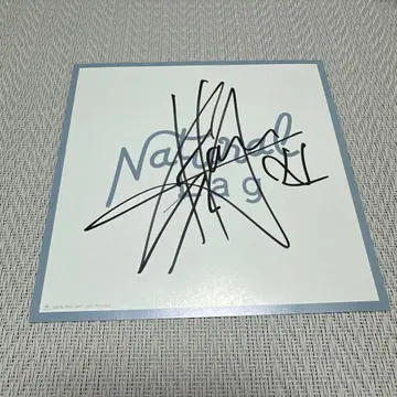 [ 새상품급 ] Natural Lag 하나무라 소타 사인