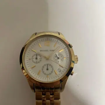 MICHAEL KORS 골드 크로노그래프 시계