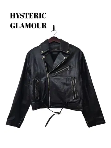 1112060 HYSTERIC GLAMOUR 정가 107800엔 램 가죽