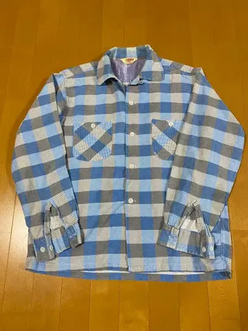 50s USA 빈티지 박스 플란넬 셔츠