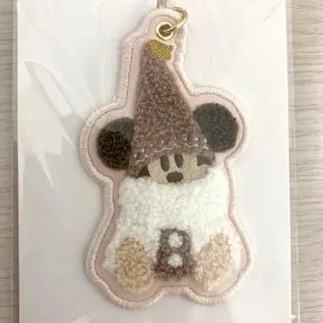 디즈니 리조트 크리스마스 2025 릴린린 키체인 브라운