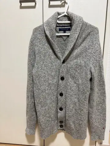 TOMMY HILFIGER 그레이 가디건 L 사이즈