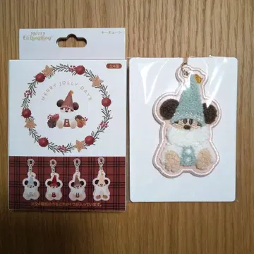 도쿄 디즈니 리조트 크리스마스 릴린린 키체인 스카이블루