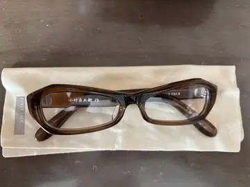 코타케 쵸베이 x POKER FACE 브라운 스퀘어 안경