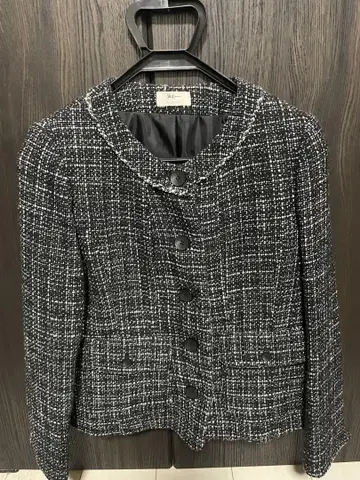 Milone 자켓 블랙 화이트