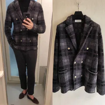 투모로우랜드 모헤어 니트 자켓 / 딸리아또레 라르디니