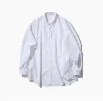 ATON SHRINK BROAD OVERSIZED SHIRT