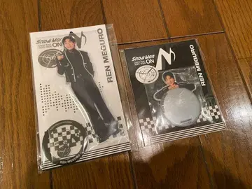 메구로 렌 아크릴 스탠드 거울 스티커 2종 세트 ON