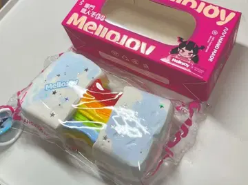 Mellojoy 메로조이 스퀴즈 늘어나는 치즈 늘어나는 치즈 레인보우