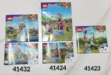 LEGO Friends 정글 구조 41423 41424 41432