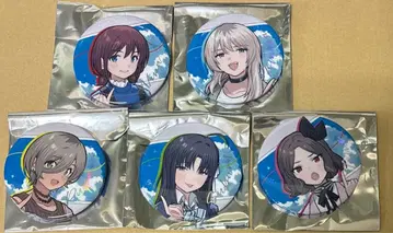 걸즈밴드 클라이 극장판 총집편 후반 오로라 캔뱃지 컴프 세트