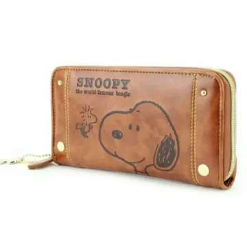 새상품 SNOOPY 스누피 라운드 장지갑 굿즈 피넛 스누피