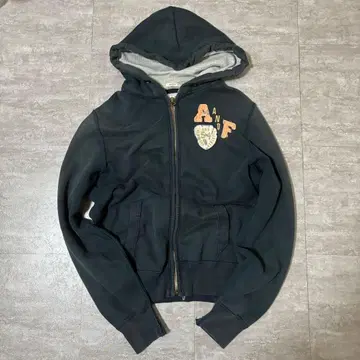 00s y2k 크롭 기장 아바클로 지퍼 후드티 후디 오니 페이드