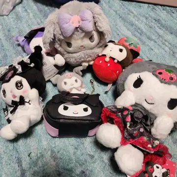 산리오 쿠로미 봉제 인형 묶음 판매