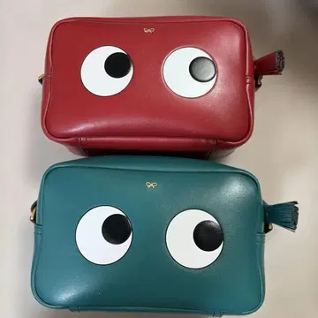 아냐 쿄로메짱 파우치 파랑&그린 크리스마스 컬러