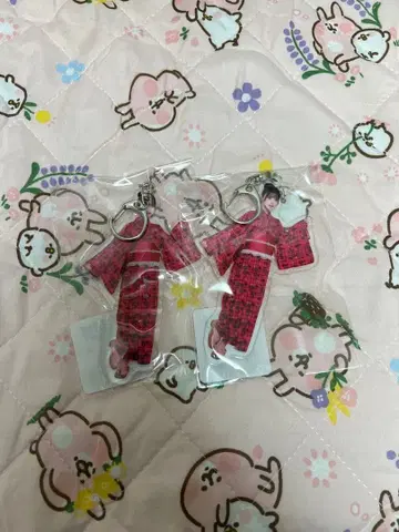 iLiFE! 무도관 코코로하나 리리 유카타 아크릴 키링 2개