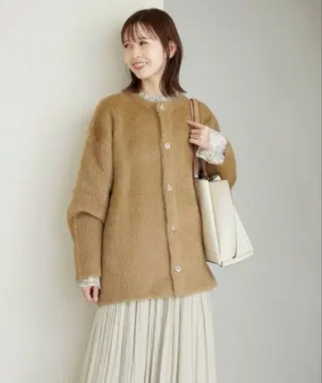 [ ROPE' PICNIC ] 페더 니트 코트