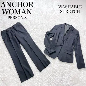 새상품급 앵커우먼 퍼슨즈 팬츠 수트 셋업 최근 모델