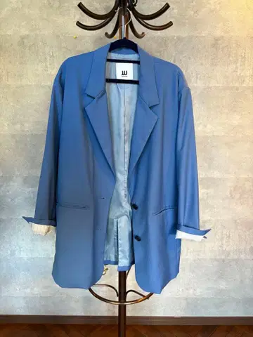 JOINT WORKS 블루 테일러드 자켓