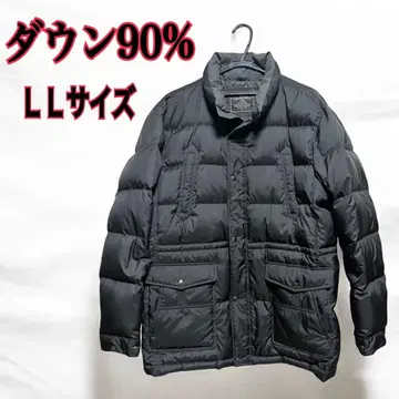 다운 90% 새상품급 다운 자켓 블랙 LL 사이즈