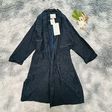 택 포함 새상품 이치 에이치케이 웍스 런던 (M) 아우터 롱 기장 네이비