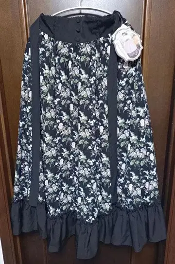 시마무라 쿠루미 그레이스풀 스커트 M 블랙