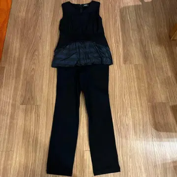 [ 새상품급 ] avie 포멀 올인원 팬츠 스타일 블랙